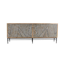 Fargo 80" Sideboard with Bone and Wood Inlay
