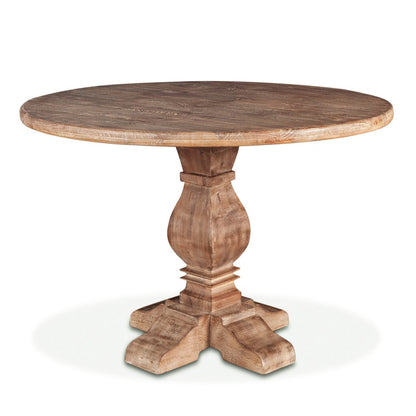 Pengrove 48" Round Gathering Table in Antique Oak
