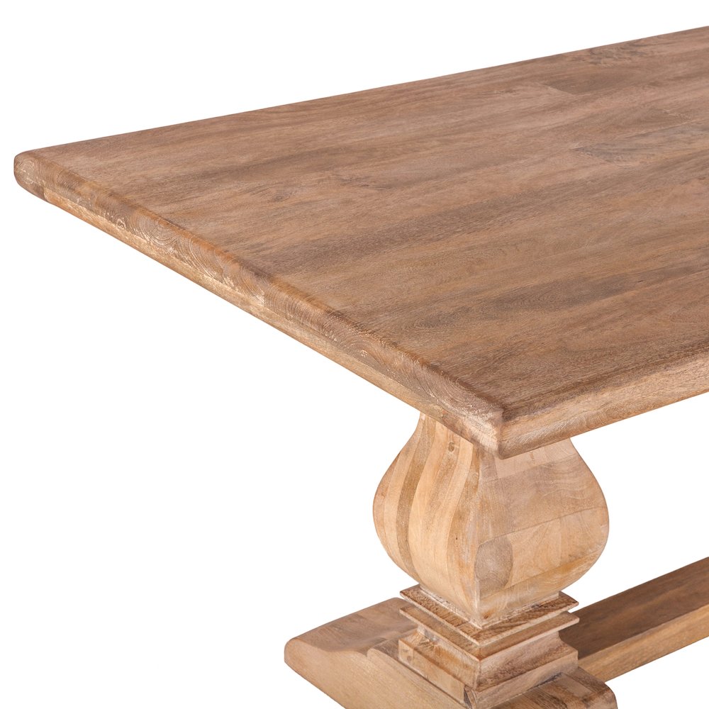 Pengrove 84" Dining Table in Antique Oak Finish
