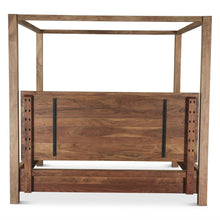 Mesa Canopy Queen Bed in Brushed Acacia
