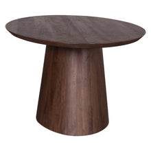 Calabasas 86" Oval Dining Table in Toffee Nut