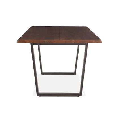 Belfrie 72" Dining Table in Acacia with Walnut Finish