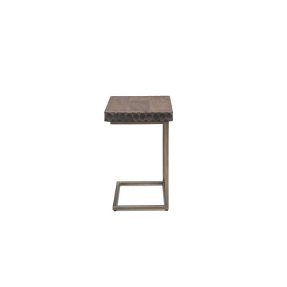 Vallarta Side Table in Mango Wood with Two Tone Finish