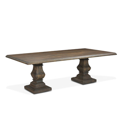 Toulon 98" Dining Table in Weathered Mango Finish