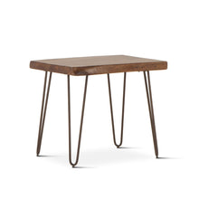 Grandby 26" Side Table in Acacia with Walnut Finish