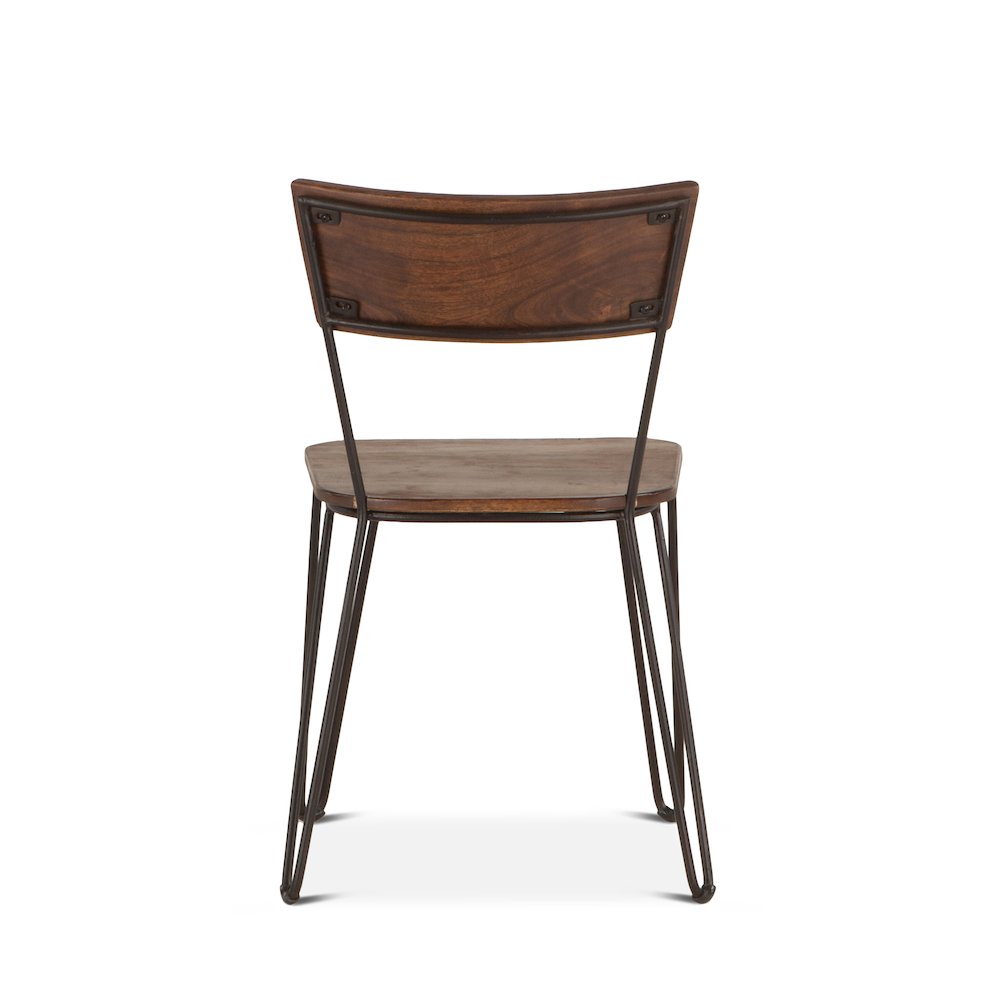 Grandby Acacia Wood Walnut Dining Chair