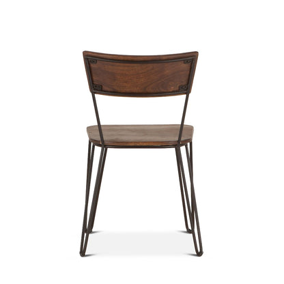 Grandby Acacia Wood Walnut Dining Chair