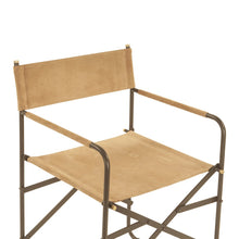 Lund Director's Chair in Sand Suede