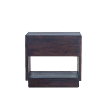 Palermo Night Chest in Acacia with Raw Walnut Finish