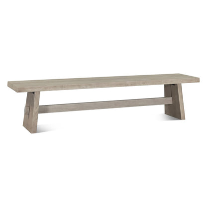 Acadia 79" Dining Bench in Oat