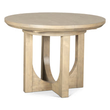 Valencia 42-60" Round Extension Dining Table in Gray Birch