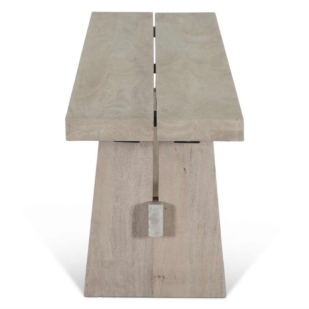 Acadia 79" Dining Bench in Oat