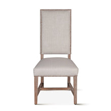 Dani High Back Formal Dining Chair in Stone