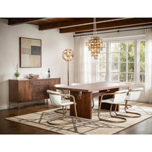 Heritage Floor Lamp in Iron Agate and Marble