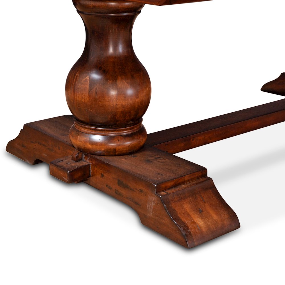 Tuscany 83-128" Extension Table in Chestnut Finish