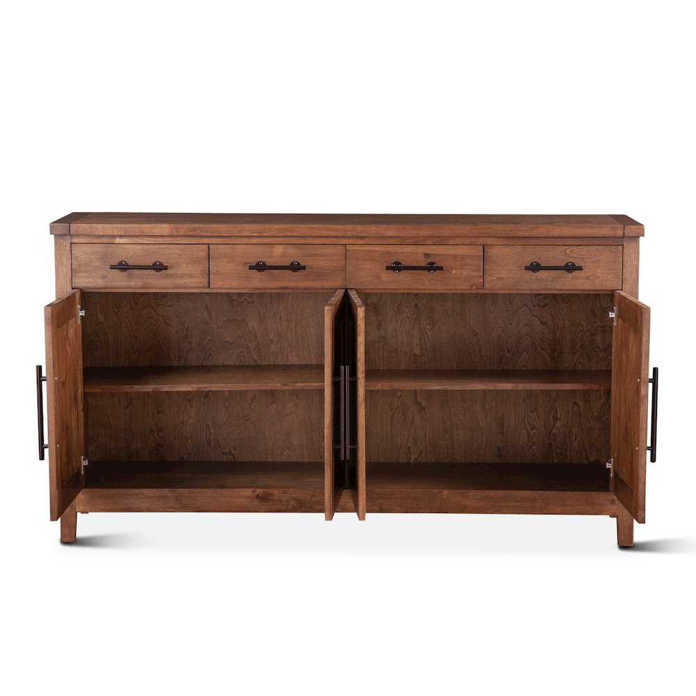 Aspen 72" Buffet with Earth Finish
