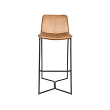 Brisbane Morgan Bar Chair in Hand Washed Taupe