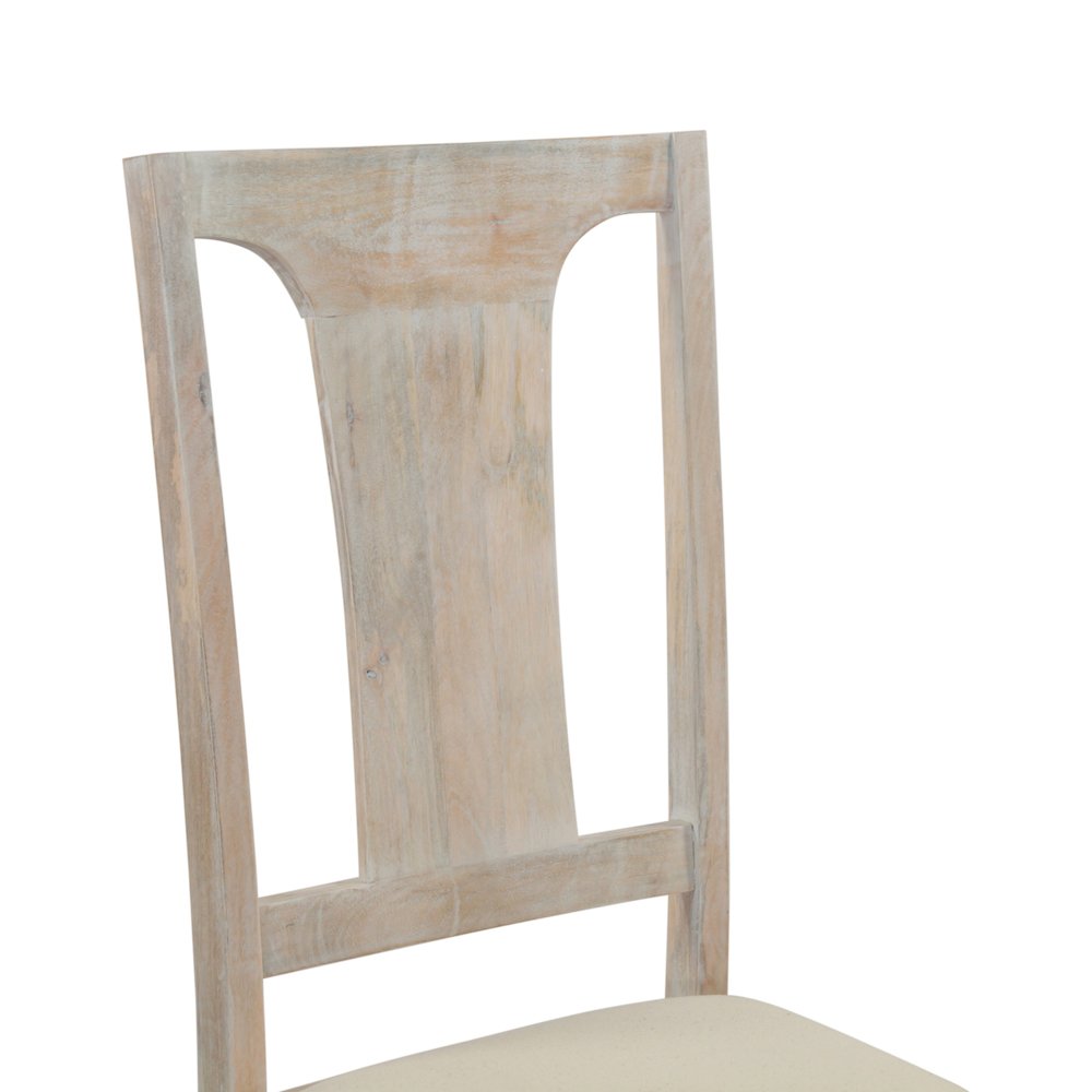 Pengrove 18" Upholstered Dining Chair in Heirloom White