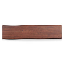 Yarrow 68" Bench in Light Sequoia with Gunmetal Legs