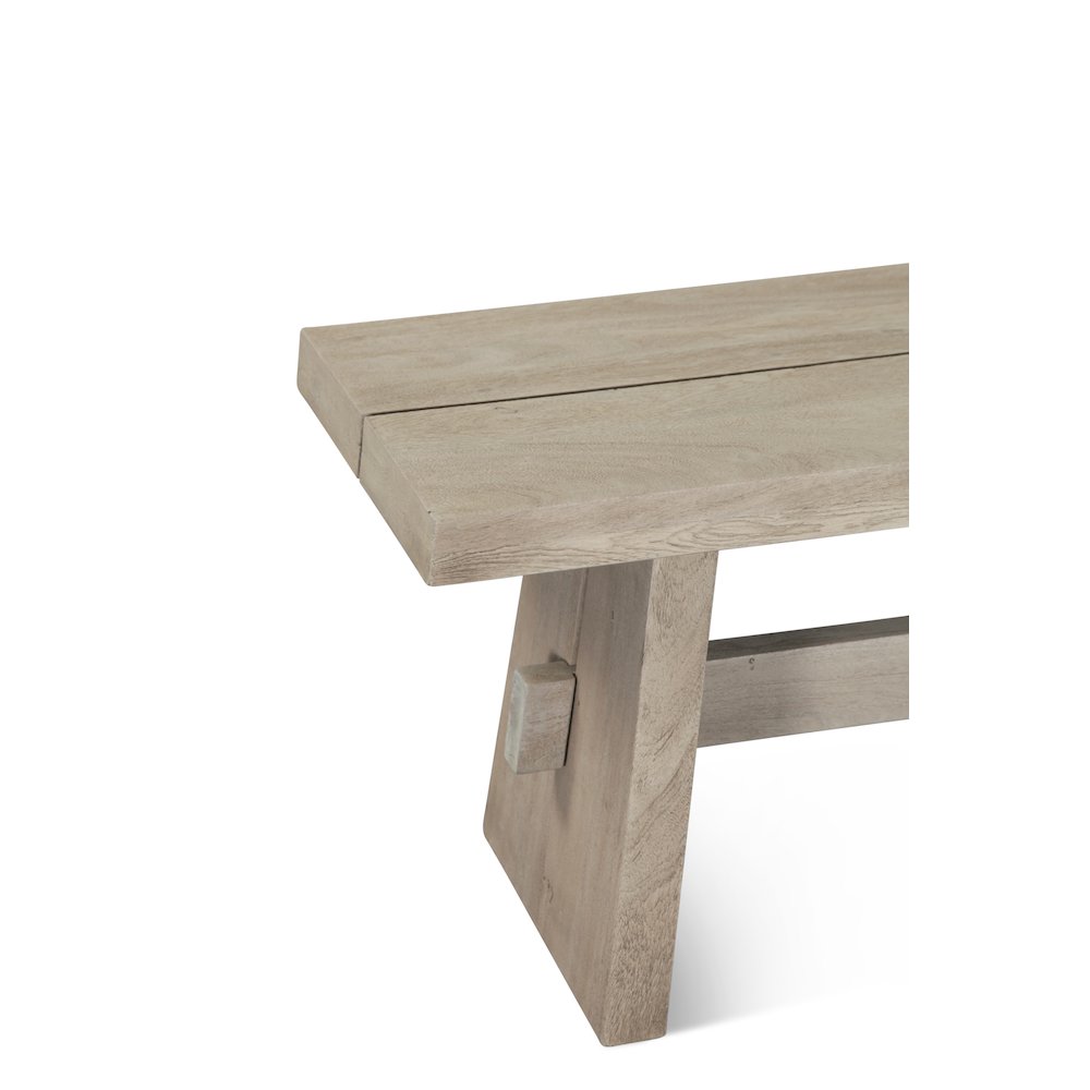Acadia 79" Dining Bench in Oat