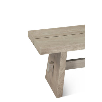 Acadia 79" Dining Bench in Oat