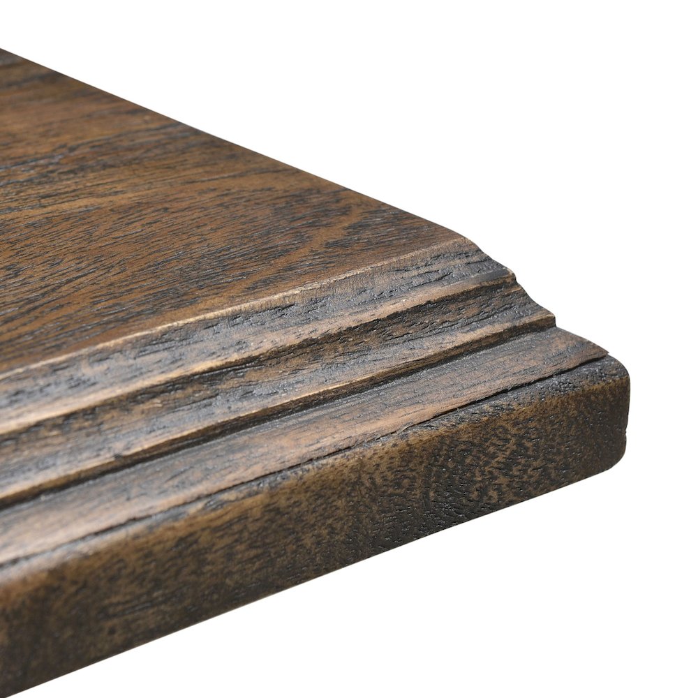 Toulon 98" Dining Table in Weathered Mango Finish