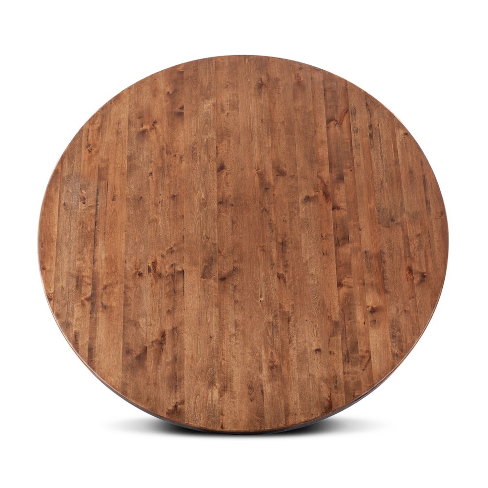 Sierra 60" Round Dining Table in Earth Finish