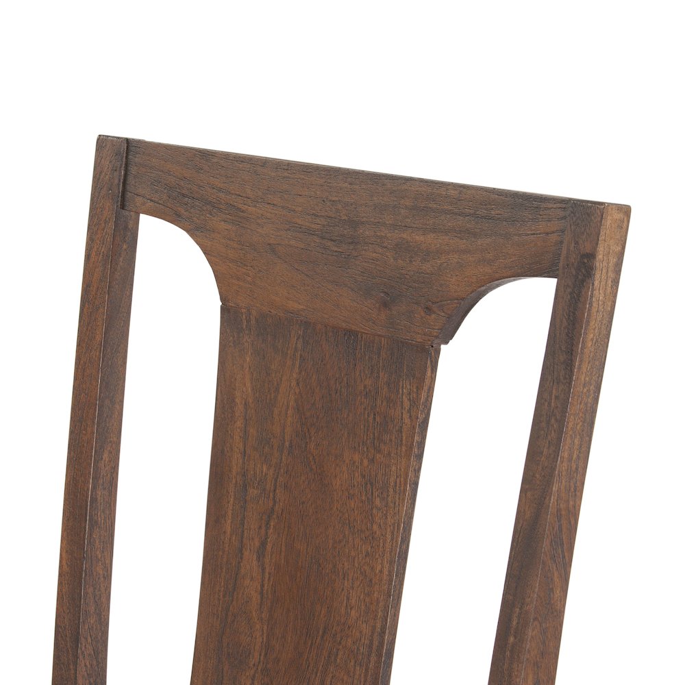 Toulon Upholstered Dining Chair in Weathered Mango