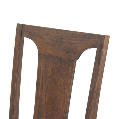 Toulon Upholstered Dining Chair in Weathered Mango