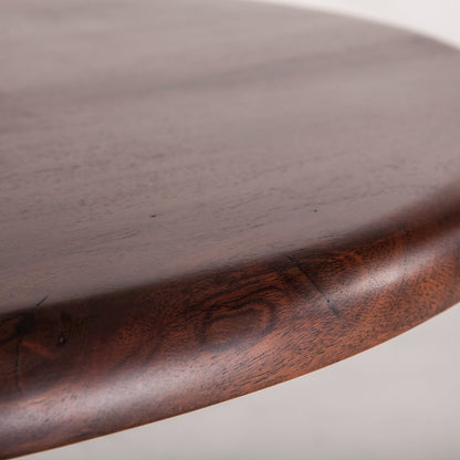 Artezia 30" Height Adjustable Crank Side Table in Walnut