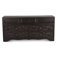 Haveli 71" Dresser with Plinth Base in Vintage Brown