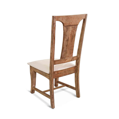 Pengrove Dining Chair in Cream Linen and Antique Oak