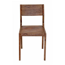Acres Arlo Wood Dining Chair with Slanted Back in Brownstone