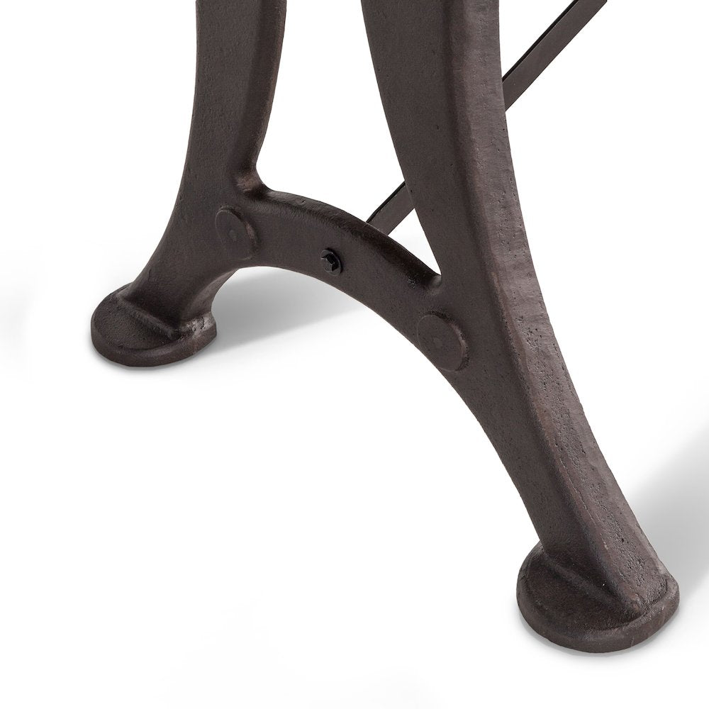 Blayne 72" Dining Table in Live Edge Acacia with Walnut Finish