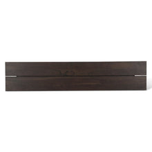 Acadia 79" Bench in Coffee Bean