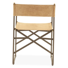 Lund Director's Chair in Sand Suede
