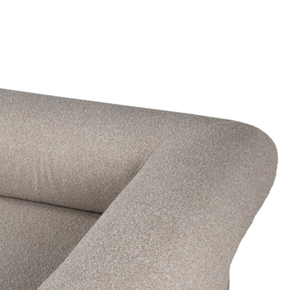 Augustine 81" Sofa in Pewter Boucle Fabric