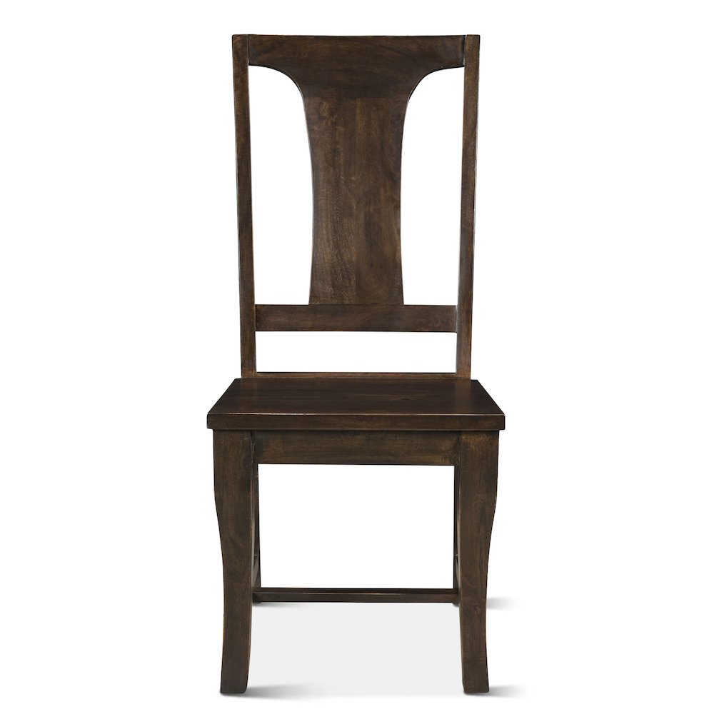 Toulon Dining Chair in Vintage Brown Finish