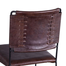 Melbourne Bar Chair Chocolate Leather