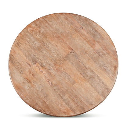 Pengrove 54" Round Dining Table in Antique Oak Finish