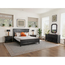 Trento 31" Mirror in Distressed Black