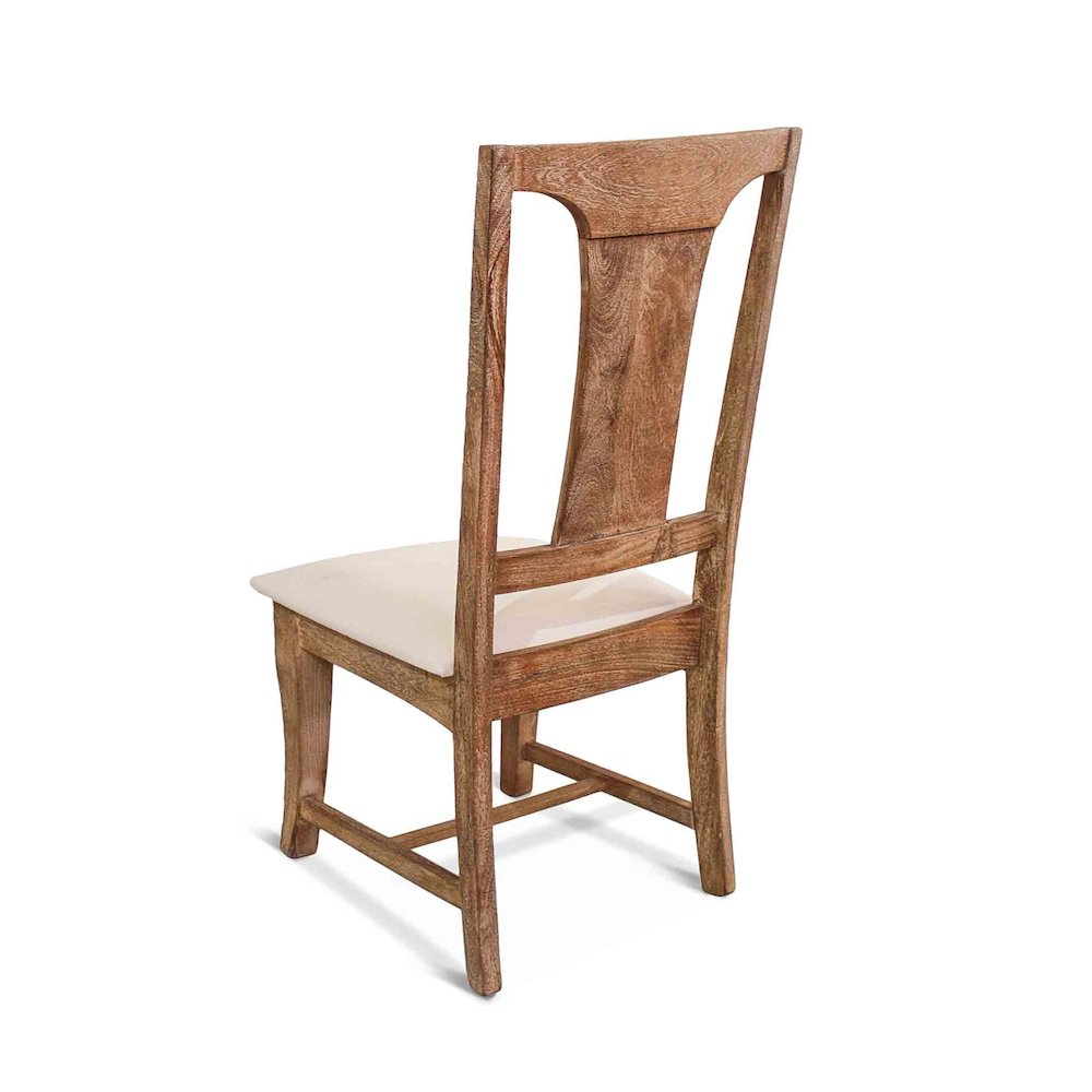 Pengrove Dining Chair in Cream Linen and Antique Oak