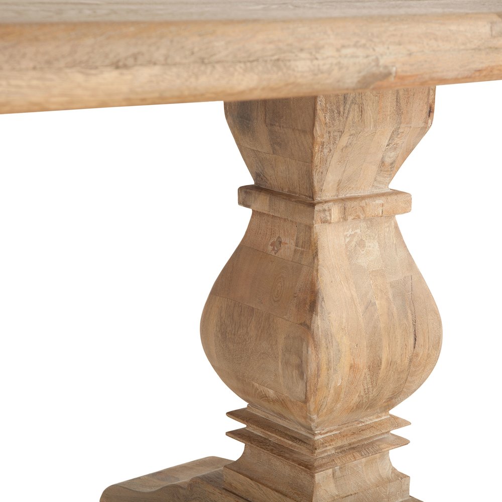 Pengrove 108" Dining Table in Antique Oak Finish