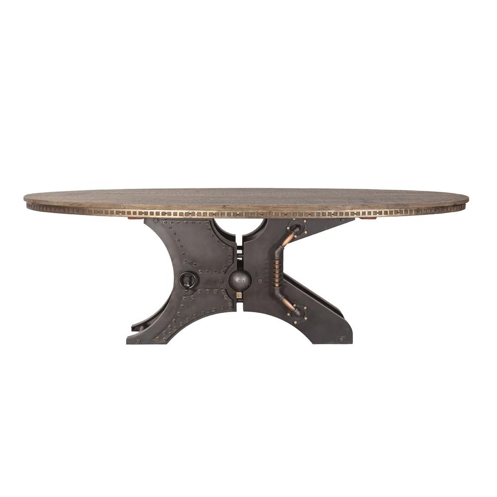 Rustic Revival Oval Dining Table