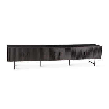 Halden 98" Plasma Cabinet in Matte Black