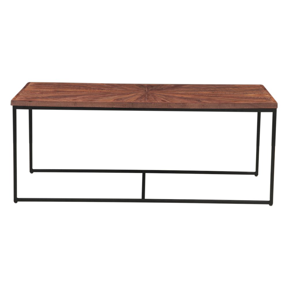 Astoria 47" Nesting Coffee Tables in Sunburst Brownstone