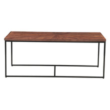 Astoria 47" Nesting Coffee Tables in Sunburst Brownstone