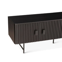 Halden 98" Plasma Cabinet in Matte Black