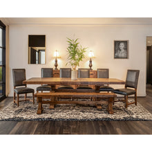 Aspen 100-144" Extension Table in Earth Finish