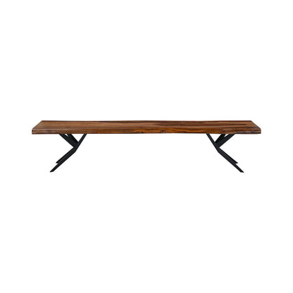 Rosewood 90" Bench in Natural Sheesham